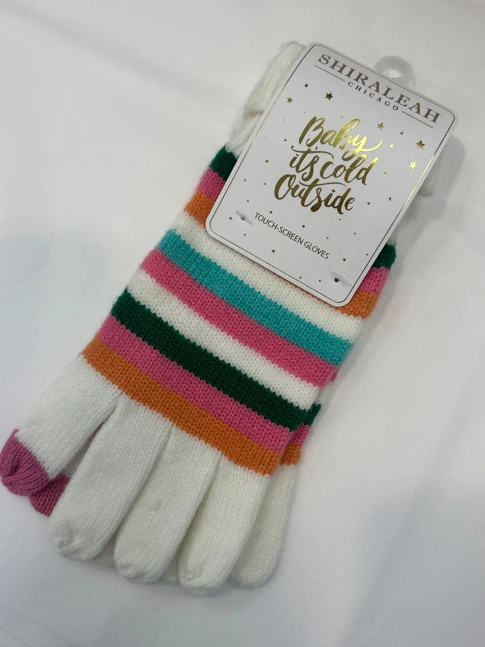 New w tags. Shiraleah Parker touchscreen gloves